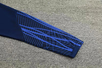 Long Sleeve Polyester Football Tracksuit Set for Men with Jacket and Pants