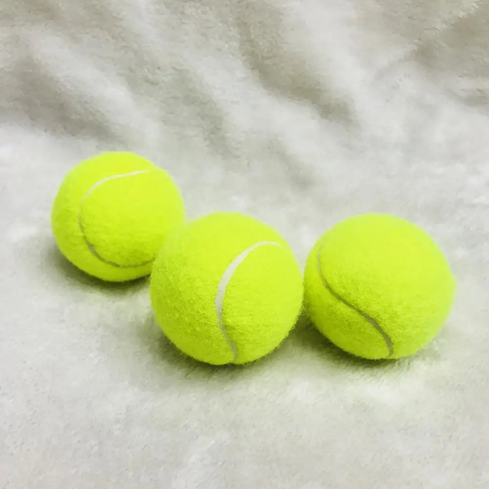 1/2/3/6/9PCS High Elasticity Training Entertainment Ball Tennis For Training Exercises Elastic Fiber Rubber Outdoor Tennis Ball - Buy online at  Vibe In Cart.