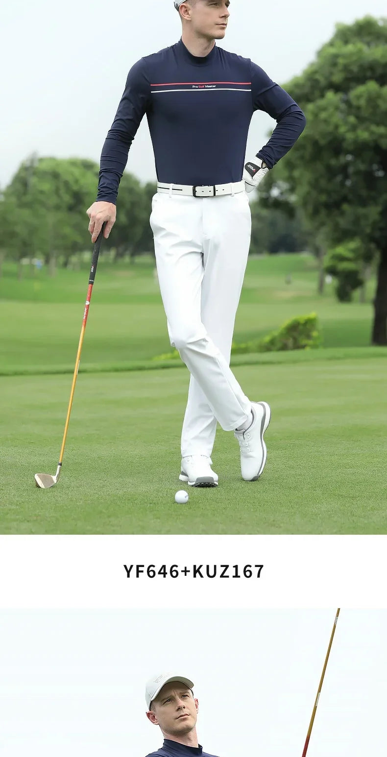 2025 Pgm Men Golf Sports Pants Winter Solid Color Casual Straight Golf Trousers Male Thicken Warm Windproof Sweatpant XXS-3XL - Buy online at  Vibe In Cart.