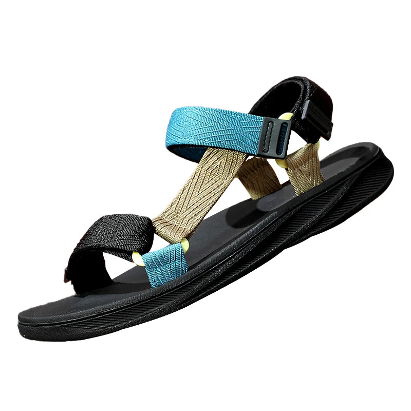Men's Sandals Summer New Trendy Sports Shoes Non-Slip Wear-Resistant Soft-Soled Cool Beach Shoes for Men - Buy online at  Vibe In Cart.