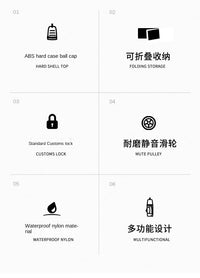 Hard Shell Nylon Golf Bag, Black, 38x34x134cm