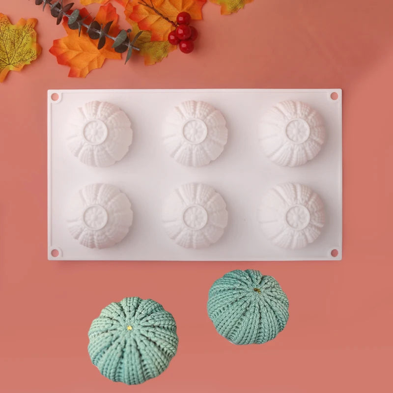 6 Cell Christmas Knitted Hat Design French Mousse Cake Mold Silicone Cake Mold Dessert Decorating Tools Kitchen Bakeware - Buy online at  Vibe In Cart.