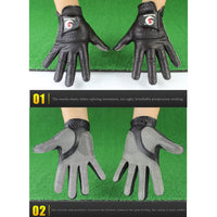 1Pair Men's Golf Gloves Lambskin Soft Fit Sport Grip Durable Gloves Anti-skid Breathable Sports Gloves Fit Left And Right Hand - Buy online at  Vibe In Cart.