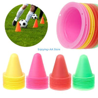 Y98F 10 Pcs Skate Marker Cones Roller Football Soccer Training Equipment Marking Cup - Buy online at  Vibe In Cart.