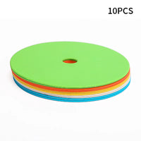 10 pieces of high quality football basketball training auxiliary sports training equipment accessories with holes landmark pad - Buy online at  Vibe In Cart.