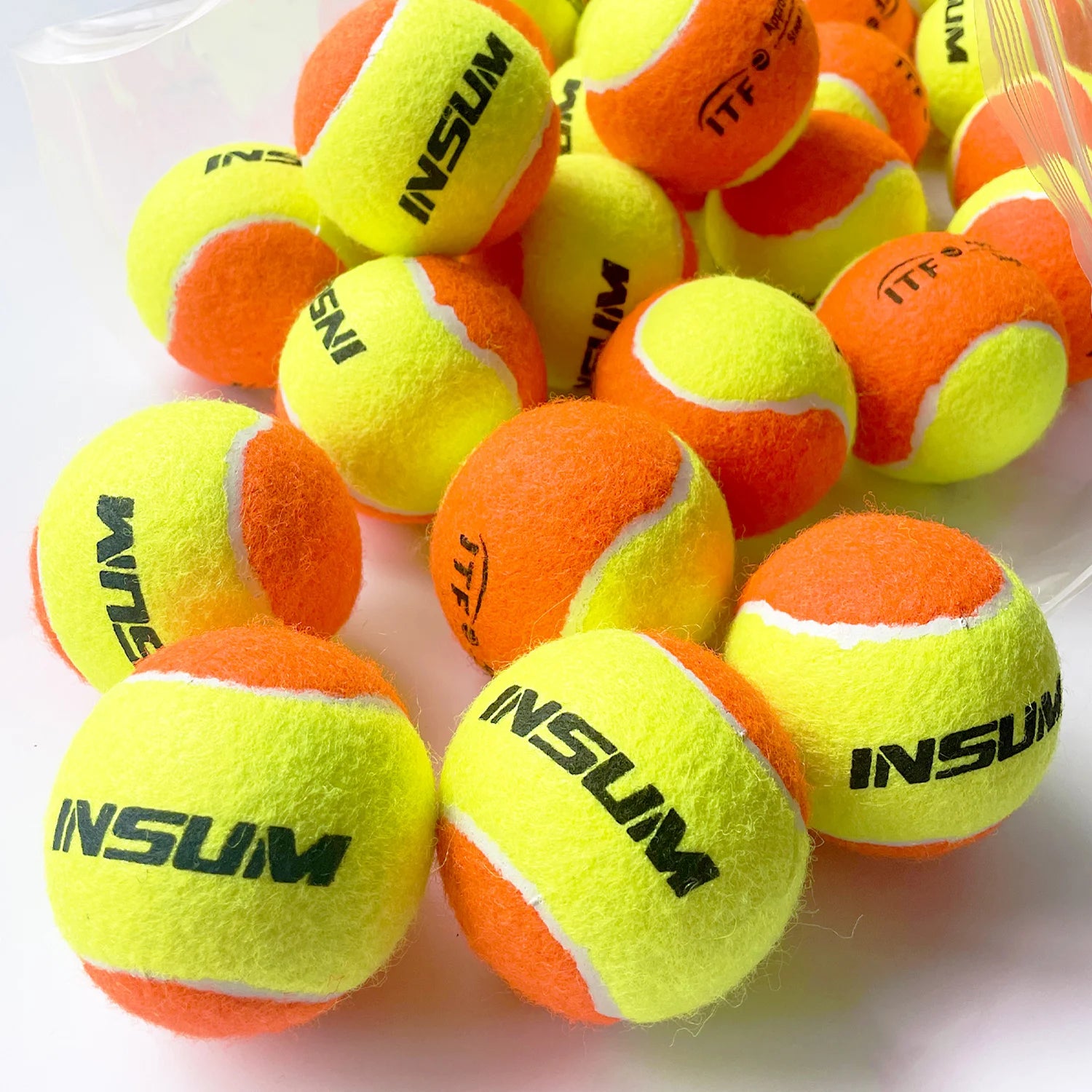 Beach Tennis Ball 2/6/16/25Pcs ITF Approved Stage 2 Sand Court Balls for Beach Tennis50% Low Compression for Beginners PET Dog - Buy online at  Vibe In Cart.