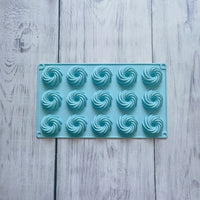 15 Holes Spiral Shape Silicone Cake Mold Mousse Dessert Baking Chocolate Donuts Bakeware Pastry Mould - Buy online at  Vibe In Cart.