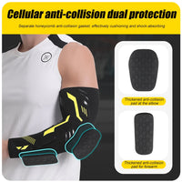 1 Pcs Sports Padded Arm Sleeves Protective Compression Elbow Pad Basketball Football Volleyball Soccer Gym Sport Arm Guards Home - Buy online at  Vibe In Cart.