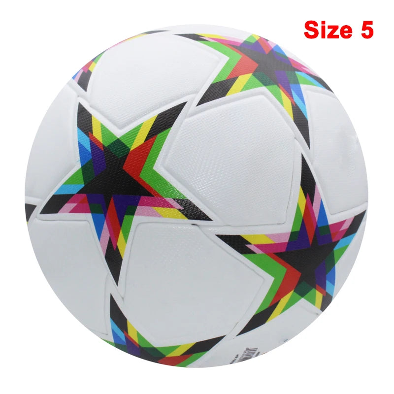 Soccer Balls, Size 5 and Size 4, PU Material, Seamless Design