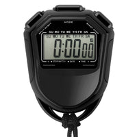 Waterproof Stopwatch Digital Handheld LCD Timer Chronograph Sports Counter with Strap for Swimming Running Football Training - Buy online at  Vibe In Cart.
