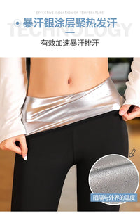 Women Thermo Body Shaper Slimming Pants Silver coating Weight Loss Waist Trainer Fat Burning Sweat Sauna Capris Leggings Shapers - Buy online at  Vibe In Cart.