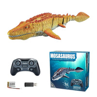 Simulated Electric Remote Control Dinosaur Toy with Lights and Water Spray