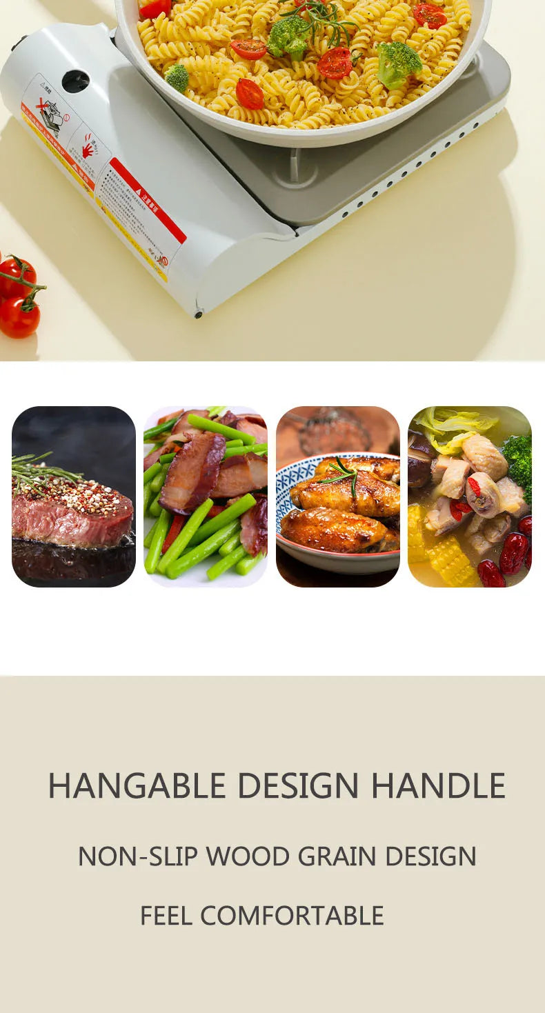 Durable Frying Pan Wok Pan Non-stick Ceramic Pot Induction Gas Stove Universal Cookware Steak Cooking Saucepan Nonstick Pan - Buy online at  Vibe In Cart.