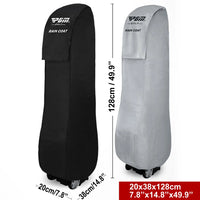 Golf Bag Waterproof Rain Cover with Dust and Sun Protection, 128cm Height