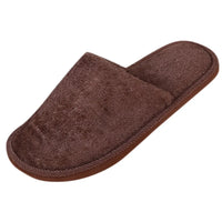 Men's Winter Slippers Warm Bedroom Plush Shoes Home Floor Soft Indoors Thin Velvet Solid Color Non Slip Half Drag Slipper - Buy online at  Vibe In Cart.