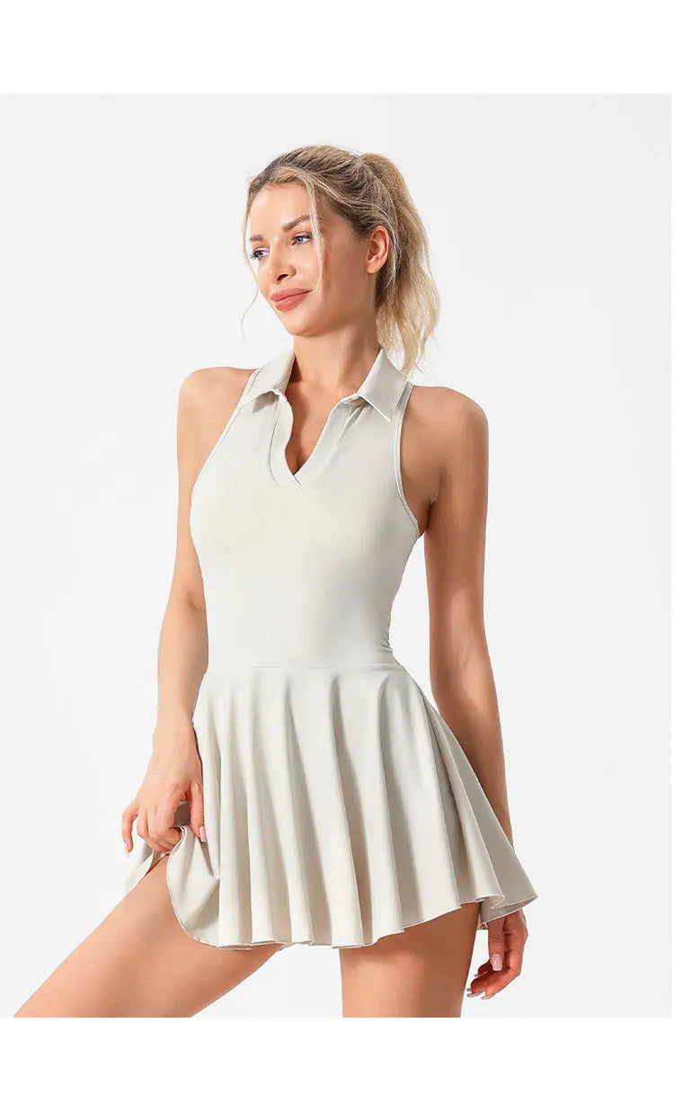 Tennis Skirt Women Golf Skirt Dress with Pockets Quick Dry Soft Nylon Fitness Tenis Shorts 2 Piece Tennis Yoga Suits Women Mujer - Buy online at  Vibe In Cart.