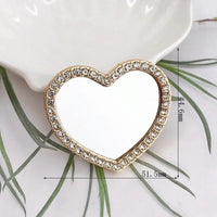 Foldable Makeup Mirror Portable Double-Sided Mirror Student Dormitory Desktop Small Gift Wholesale - Buy online at  Vibe In Cart.