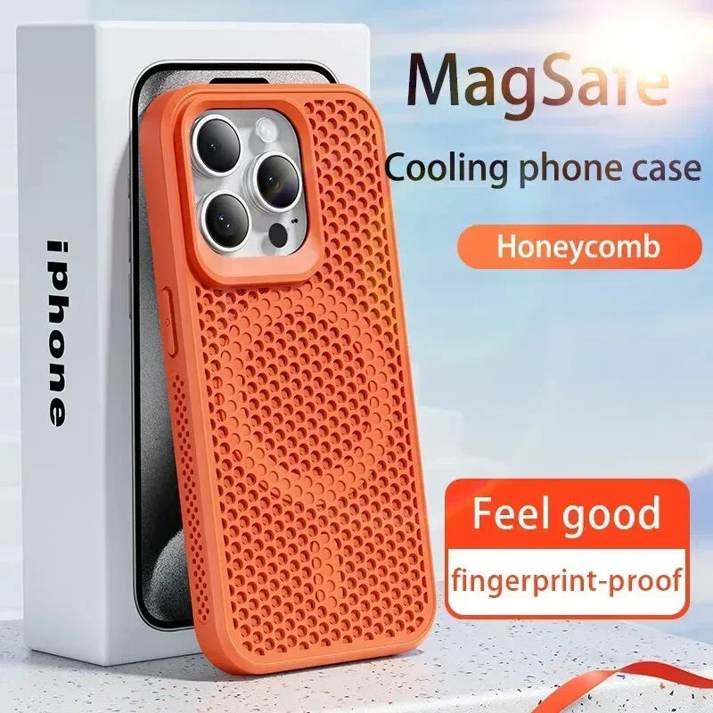 Magnetic Half-Wrapped Plastic Phone Case with Anti-Scratch Protection