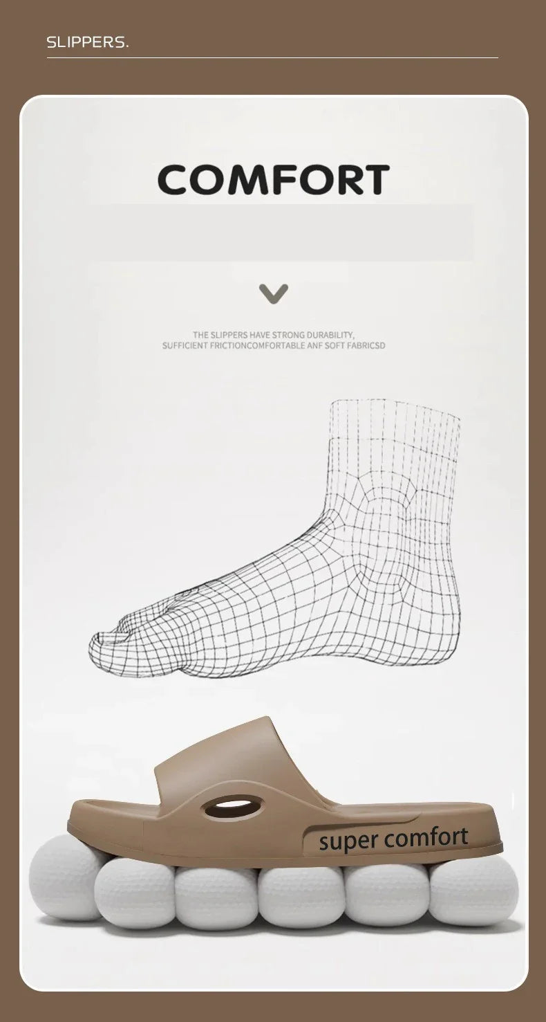 Indoor Home Sandals Fashion Men's Summer Ligtweight EVA Slippers Shoes Men Slippers Outdoor Students Women Comfortable Slides - Buy online at  Vibe In Cart.