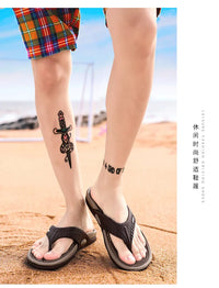 Massage Flip Flops for Men Summer Breathable Beach Shoes Sandals Men Luxury Flip Flops Breathable Plus Big Size Men Slippers 46 - Buy online at  Vibe In Cart.