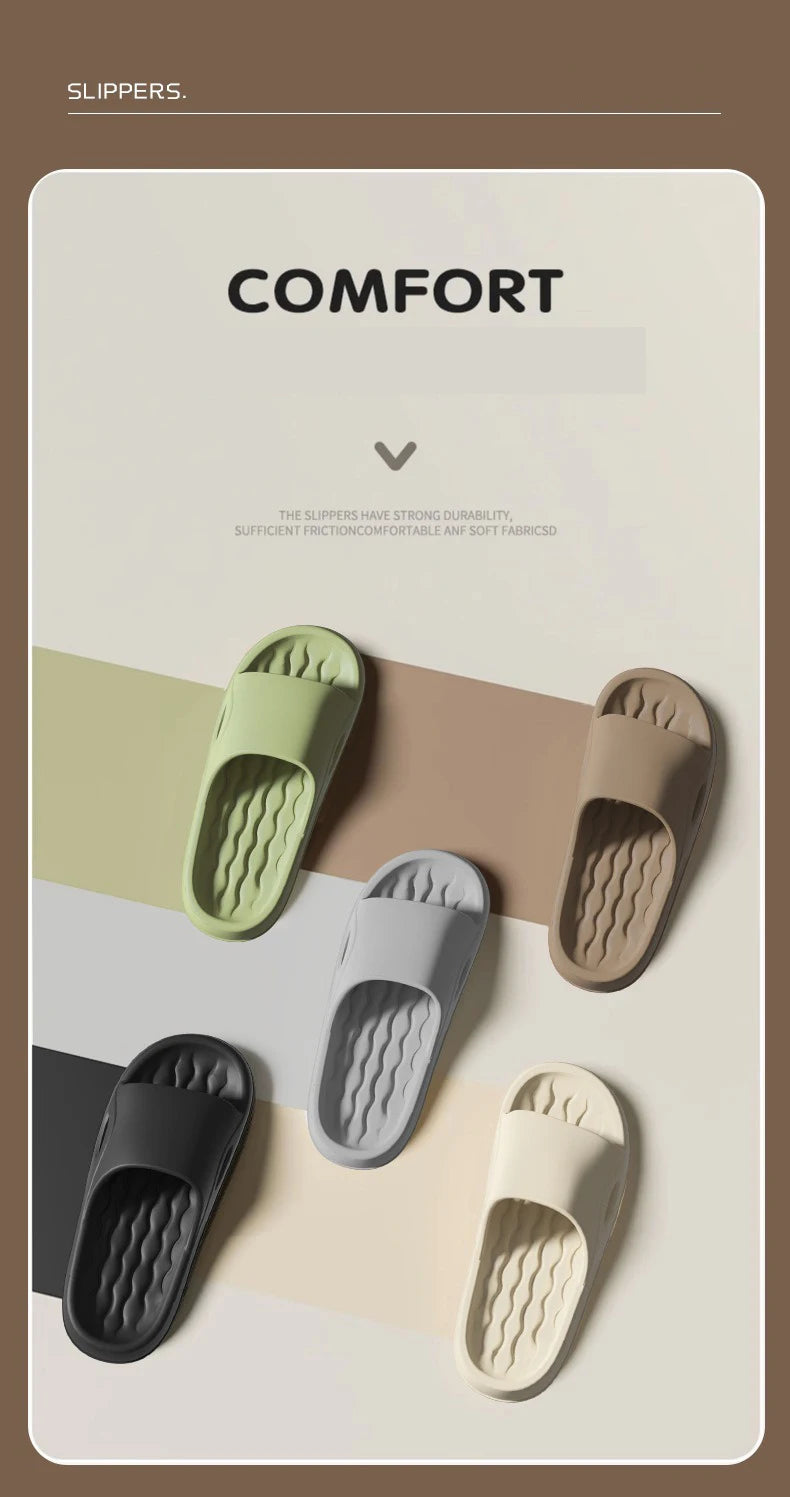 Indoor Home Sandals Fashion Men's Summer Ligtweight EVA Slippers Shoes Men Slippers Outdoor Students Women Comfortable Slides - Buy online at  Vibe In Cart.