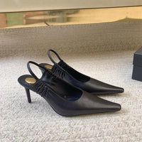 2026Women's Springand SummerPointed StilettoHigh HeelsBaotouCommutingSandals FrenchStyle VersatileRear StrapFashion BanquetShoes - Buy online at  Vibe In Cart.