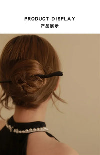 Vintage Wood Hair Sticks Pins Hairwear Hairpins Head Pins DIY Handmade Wooden Head Jewelry Hair Accessories Ornaments for Women - Buy online at  Vibe In Cart.