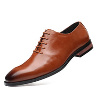 Men's Business Formal Leather Shoes Fashionable and Trendy Single Shoe With Lace up Durable and Versatile Classic - Buy online at  Vibe In Cart.