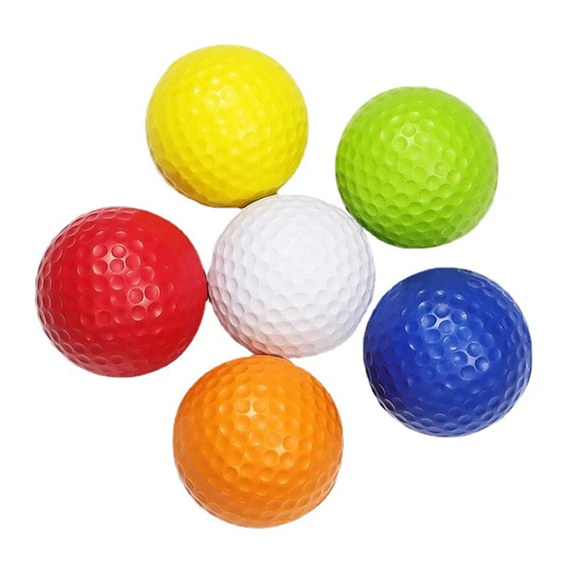 5Pcs PU Foam Solid Sponge Soft Golf Balls For Indoor Golf Practice Ball 4.27cm/1.68inch Children's Toys Golf Accessories - Buy online at  Vibe In Cart.