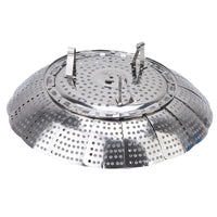 Folding Stainless Food Steamer Vegetable Fruit Food Basket Mesh Steamer Rack Cookware Utensils for Cooking Steam Dia.21/26/28cm - Buy online at  Vibe In Cart.