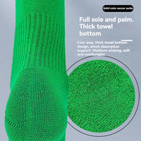 Loogdeel Football Sports Socks Long Knee Cotton Solid Color Kids Legging Stockings Soccer Baseball Ankle Adults Children Socks - Buy online at  Vibe In Cart.