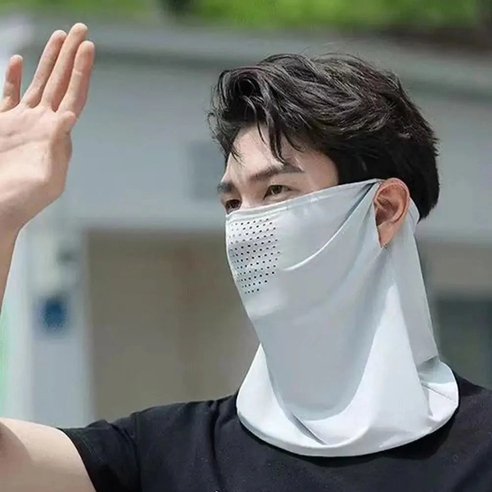 Women's Polyester UV Protection Outdoor Neck Scarf for Spring and Summer