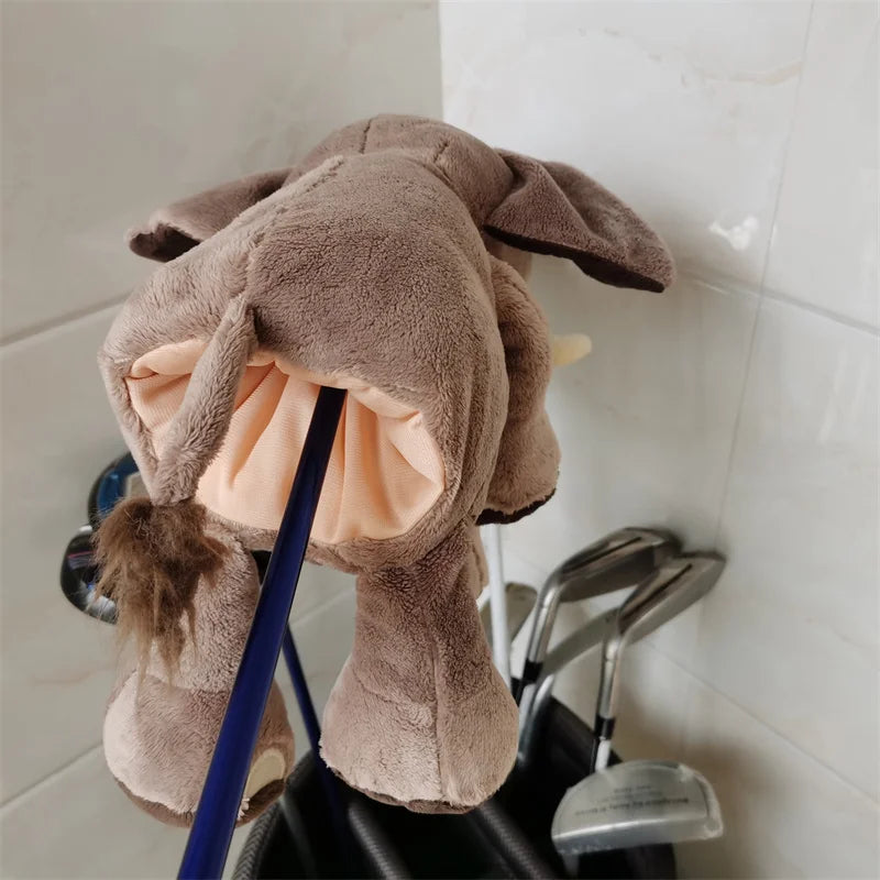 Plush Headcover for Golf Fairway Woods and Right Handed Clubs