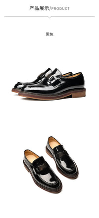 Leather Men Formal Shoes Luxury Brand 2025 Men's Loafers Dress Moccasins Breathable Slip on Brown Driving Shoes Plus Size 37-45 - Buy online at  Vibe In Cart.