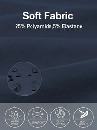 Men's Full Length Slim Fit Breathable Polyester Golf Pants