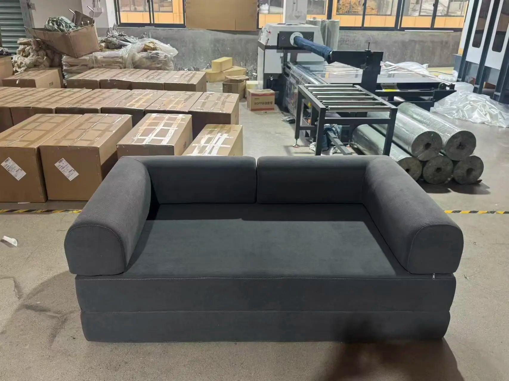 Italian Compressed Sofa Minimalist Retro Corduroy Sofa Bed Lounge Modular Couch Foldable Washable Customizable for Living Room - Buy online at  Vibe In Cart.