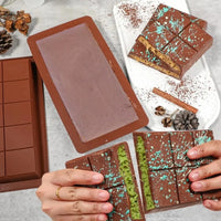 Chocolate Bar Molds Silicone Bars Break Apart Wax Melt Mould Easy Release Rectangle Durable for Protein and Energy Handmade Gift - Buy online at  Vibe In Cart.