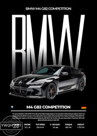 Black Abstract Modern Canvas Painting Wall Art for Living Room