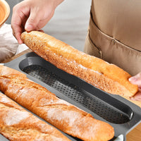 Silicone Baking Mold 3 & 8 grid Nonstick Loaf Pan Resistant Bakeware for Homemade Bread Sausage Roasting - Buy online at  Vibe In Cart.