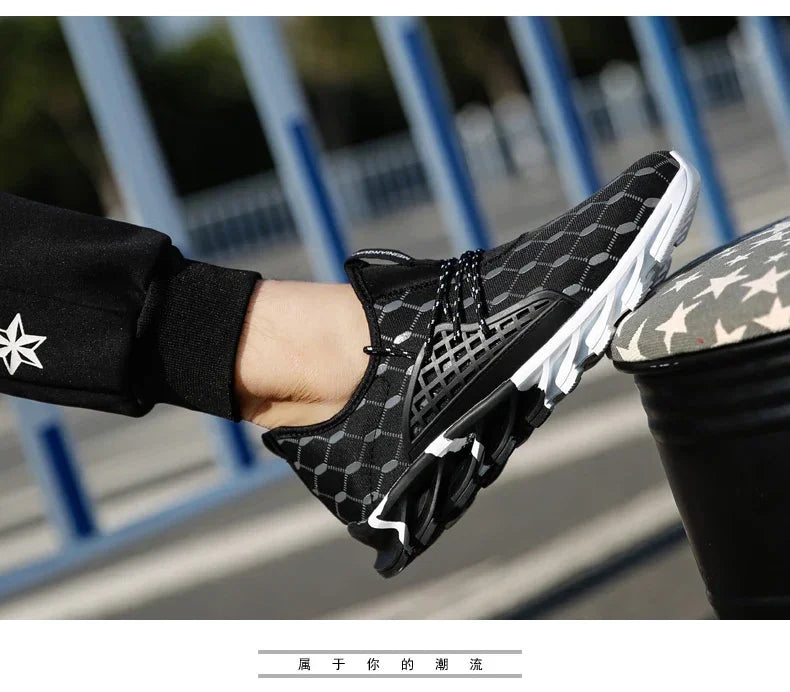 Men's Sports Shoes Breathable Casual Walking Shoes Men's Fashion Clothing Tennis Sports Shoes - Buy online at  Vibe In Cart.