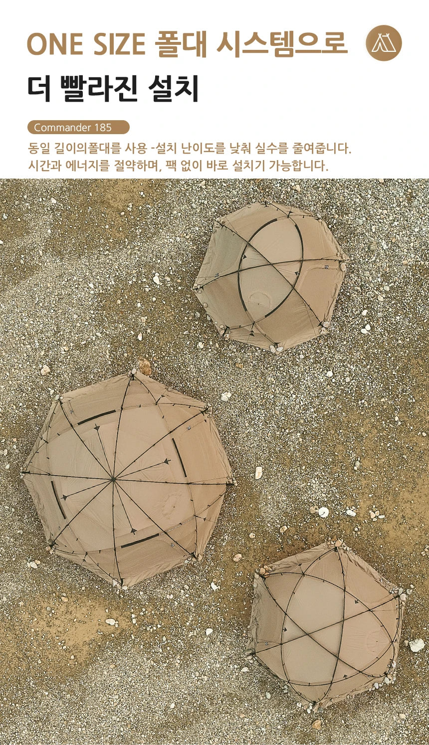 MOBI GARDEN Camping Tent Commander Dome Tent Shelter Waterproof Windproof Ultra-light 70D Nylon 160/185/245CM - Buy online at  Vibe In Cart.