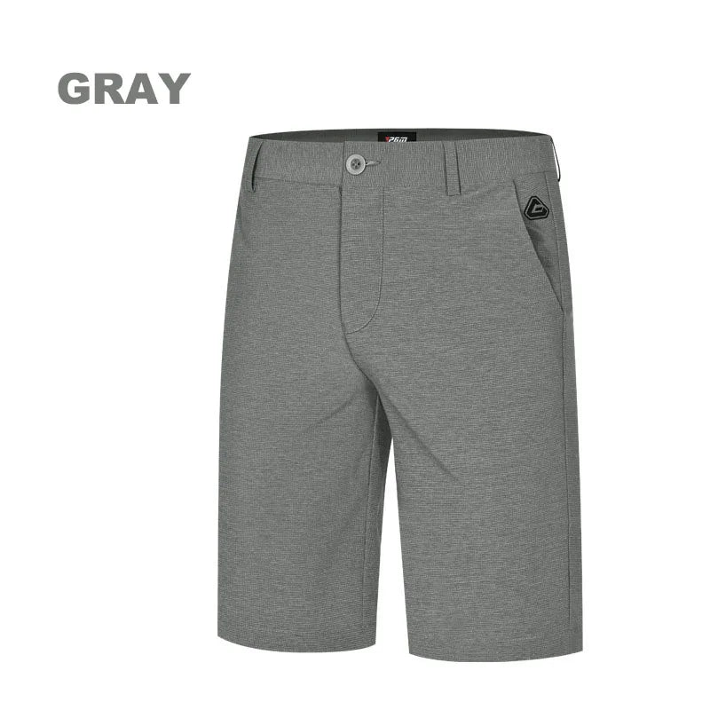 Adult Men's Polyester Golf Shorts for Outdoor Sports