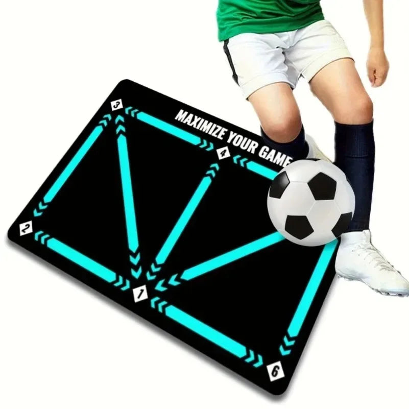 Football Training Mat Soccer Training Equipment Non Slip Foldable Kids Adults Dribble Mat Training Indoor Ourdoor Equipment - Buy online at  Vibe In Cart.