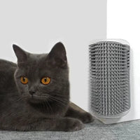 Cat Massage Tool Pet Hair Removal Massage Comb Wall Corner Self Cleaning Rubbing Brush Cats Toys Pet Beauty Supplies - Buy online at  Vibe In Cart.