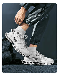 Men's Breathable Walking Tennis Running Shoes Blade Fashion Sneakers - Buy online at  Vibe In Cart.