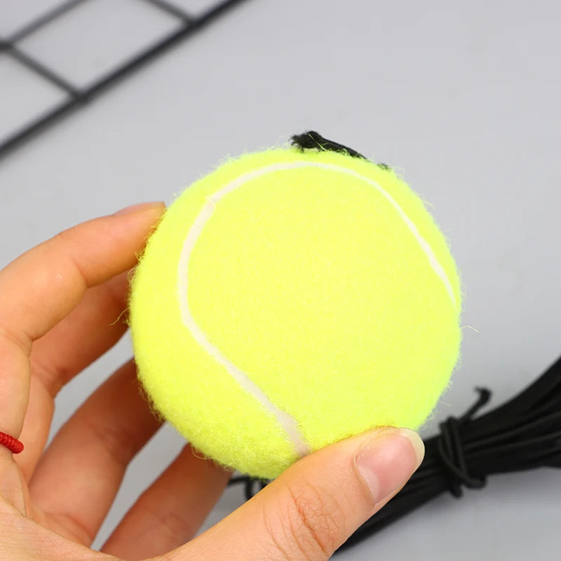 Portable Solo Tennis Trainer Rebound Tennis Ball With String Rope Self Tennis Practice Training Tool For Adults Kids Beginners - Buy online at  Vibe In Cart.