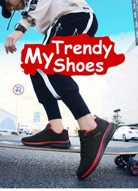 Men Running Shoes Breathable Light Comfortable Men's Casual Shoes Tenis Outdoor Slip On Walking Sneakers - Buy online at  Vibe In Cart.