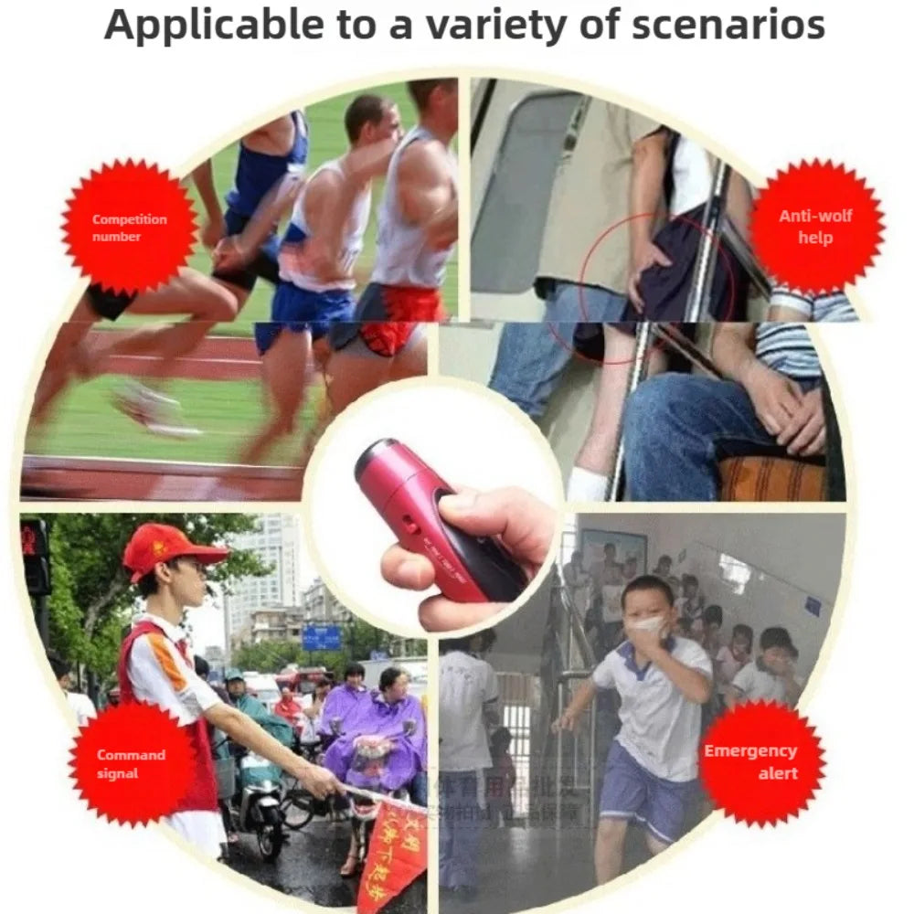 Rechargeable 130dB Electronic Whistle with 3 Tones for Referee, Sports Coaching, Pet Training, Football, Basketball &Outdoor Use - Buy online at  Vibe In Cart.