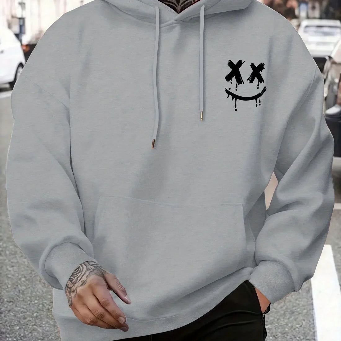 Man Hooded Sweatshirts All Season Daily Casual Sports Hoody Coats Home Outdoor Comfort Pullover Hoodies Fashion Men's Clothes - Buy online at  Vibe In Cart.