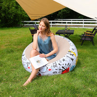 1PC Thickened Inflatable Lazy Sofa Lounge Chair – Perfect for Outdoor Courtyards & Indoor Leisure - Buy online at  Vibe In Cart.